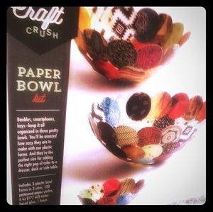 Paper Bowl Crafts Kit, BNIB $16